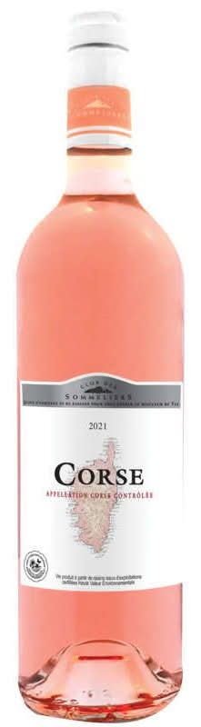 Club des Sommeliers - Vin rosé corse (750ml)
