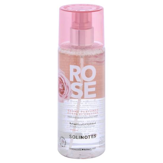 Solinotes Rose Hair and Body Scented Mist
