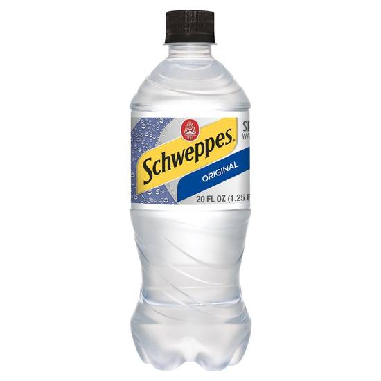Schweppes · Original Seltzer Water (20 fl oz)