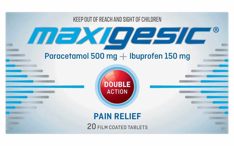 Maxigesic Pain Relief Tablets 20s