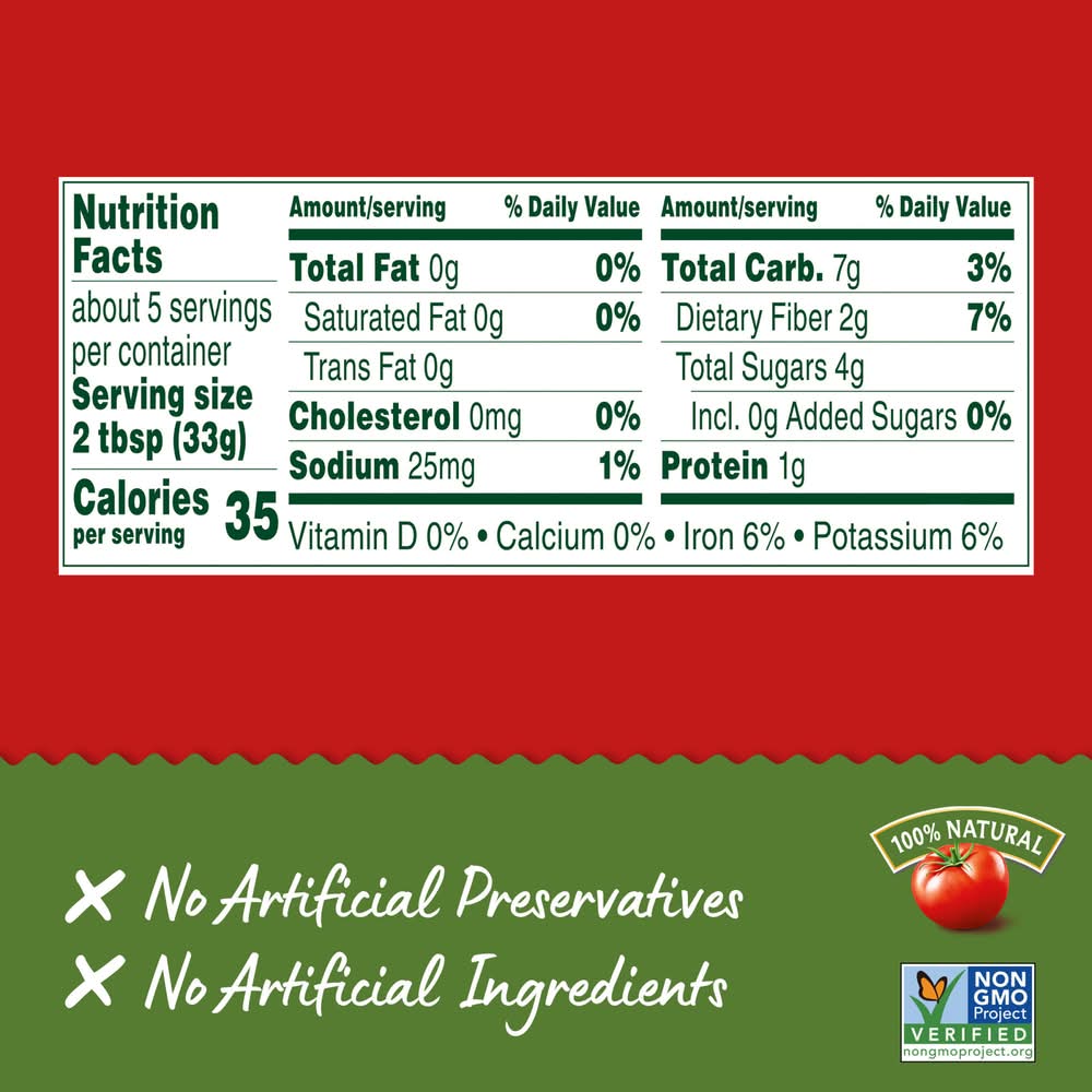 Hunt's 100% Natural Tomato Paste (6 oz)