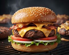 Hamburguesas Al Carbón "Carlitos y Su Pan"