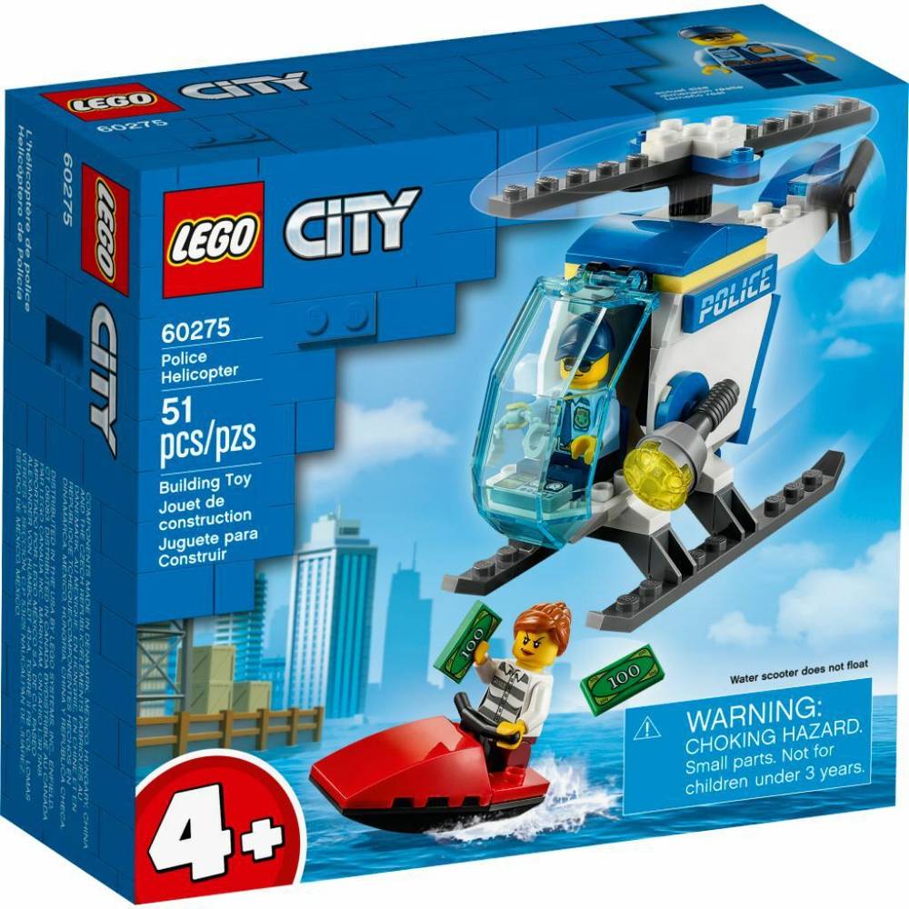 Lego city helicóptero de policía 60275 (1 pieza)