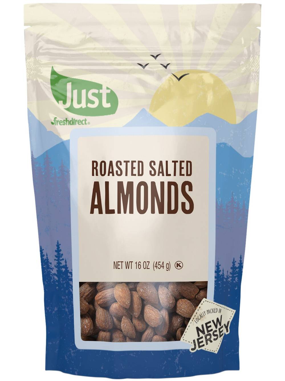 Just FreshDirect Roasted Salted Almonds Delivery Near Me | Order Online ...