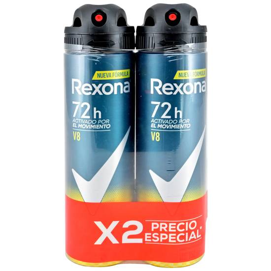 REXONA DEO SPR MEN V8 X2 PREC ESP *150ML