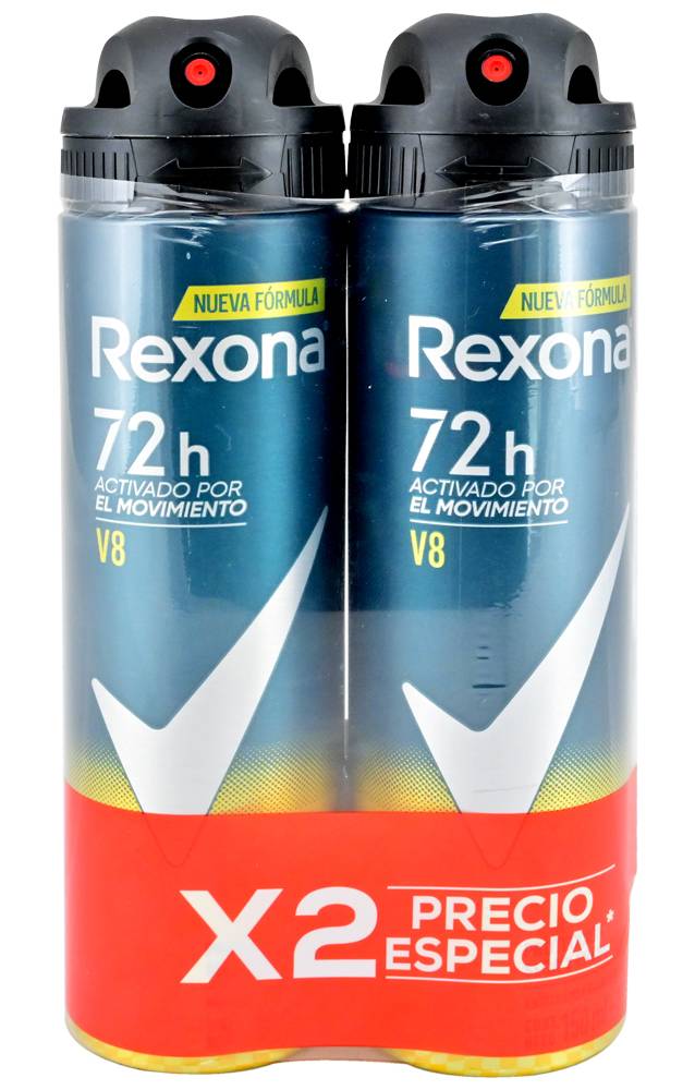 Rexona DEO SPR MEN V8 X2 PREC ESP *150ML