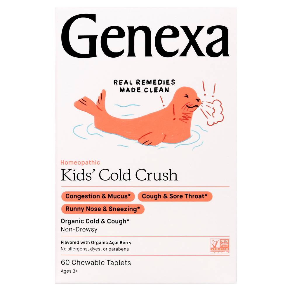 Genexa Kids' Cold Crush Tablets (60 ct)