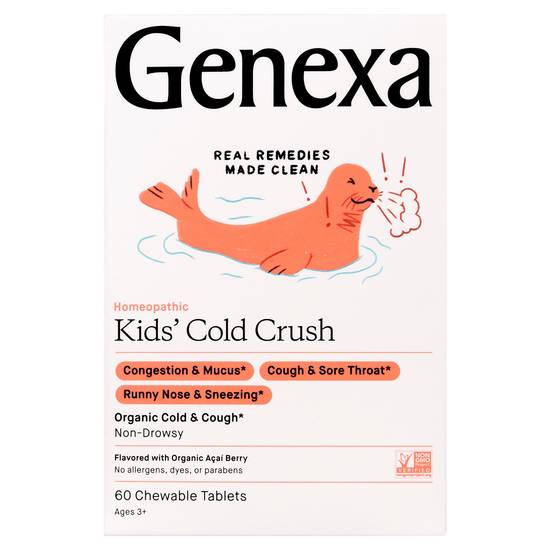 Genexa Kids' Cold Crush Tablets (60 ct)