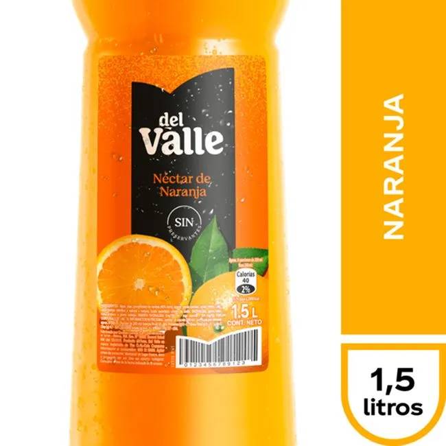 Del Valle · Néctar naranja (1,5 L)