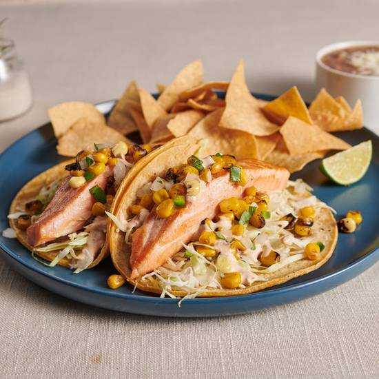 Atlantic Salmon Two Taco Plate