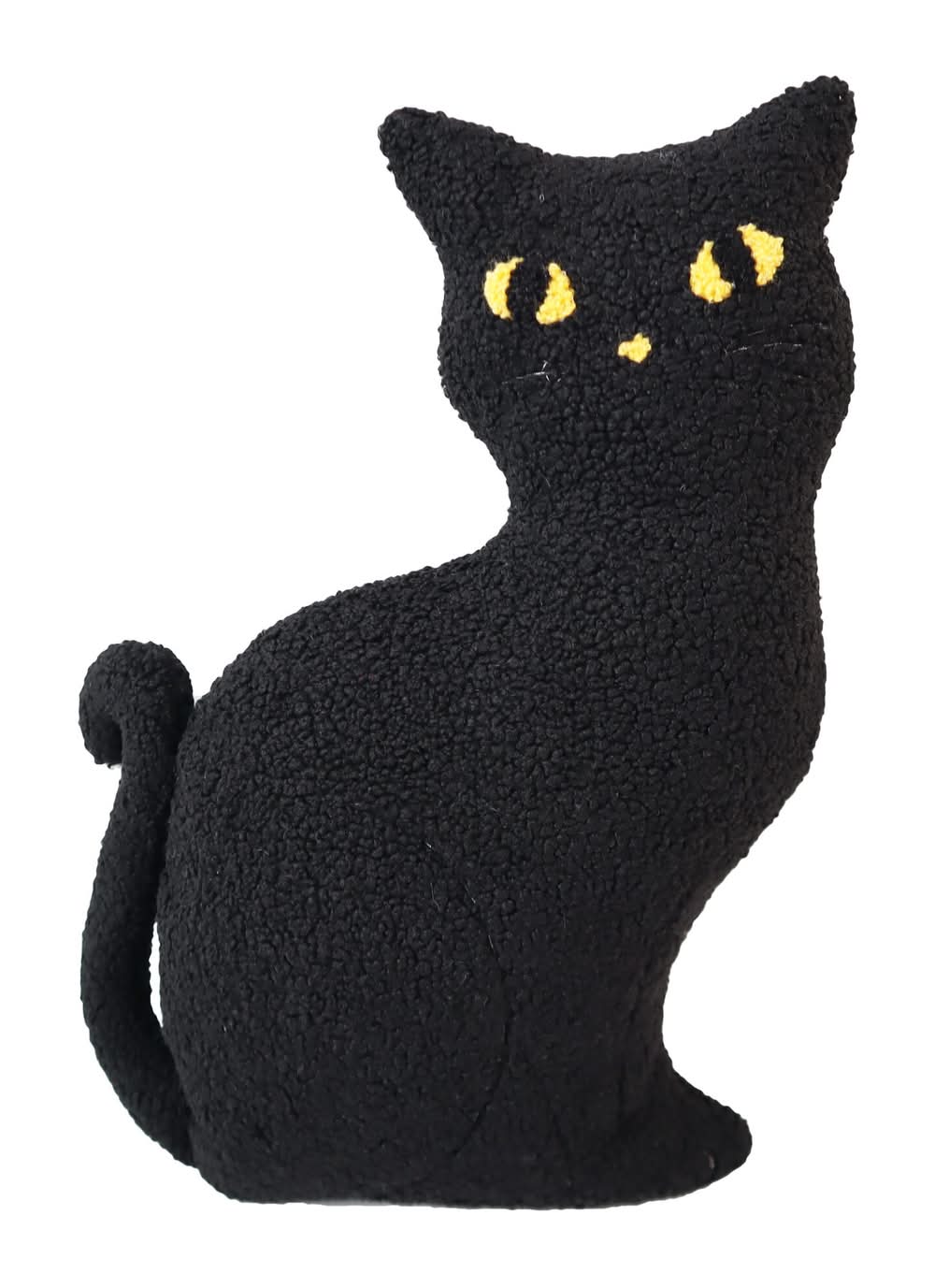 Haunted Living 1.5-ft Black Cat Pillow