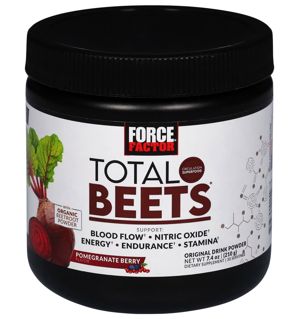 Force Factor Total Beets Drink Powder (7.4 oz)