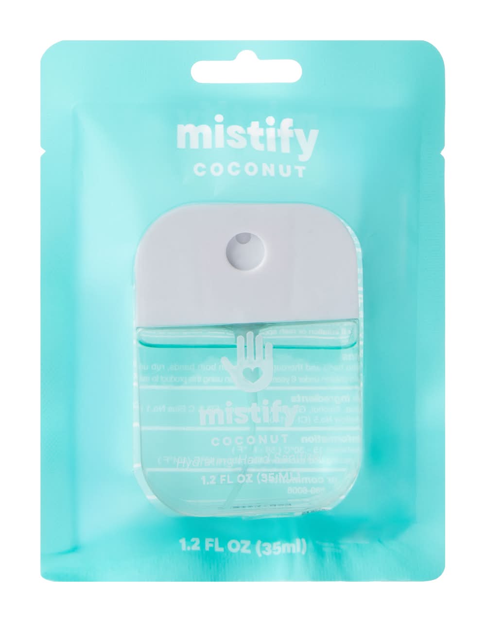 Mistify Coconut Hydrating Hand Sanitizer 1.2oz Coconut