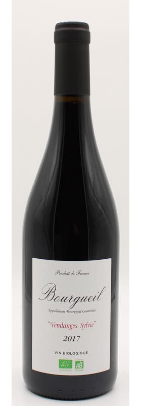 Vin rouge ch.bourgeuil sylvie 75cl - BIO