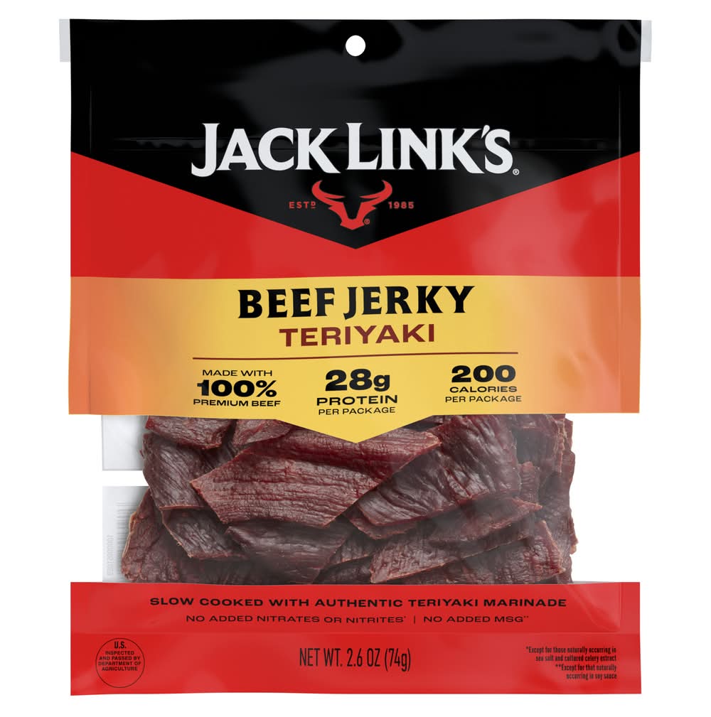 Jack Link's Teriyaki Beef Jerky (2.6 oz)