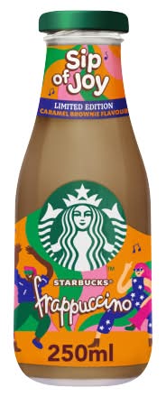 Starbucks Caramel Brownie, Frappuccino Coffee Drink Limited Edition (250ml)