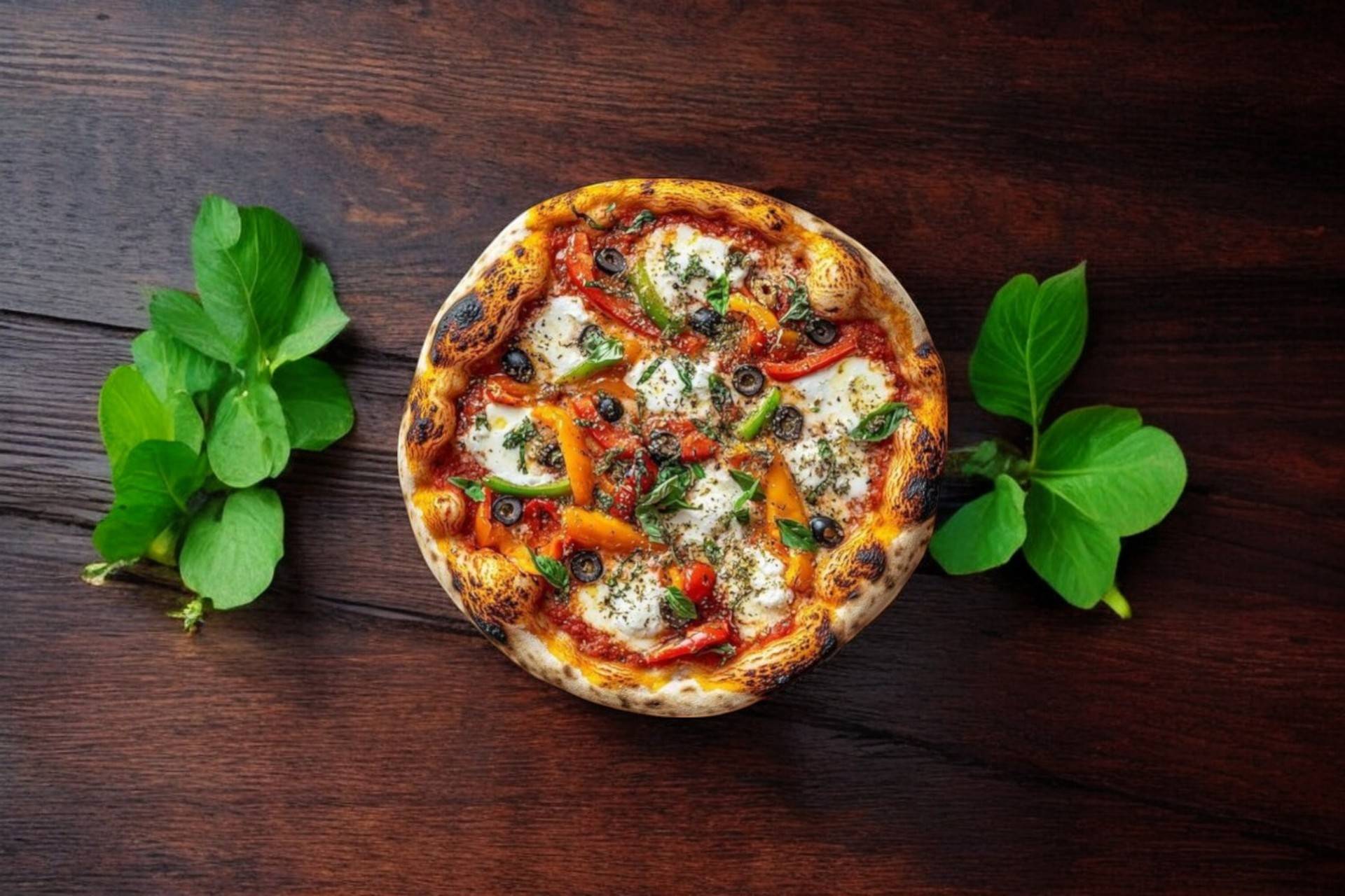 Pizza végétarienne🍕🍅