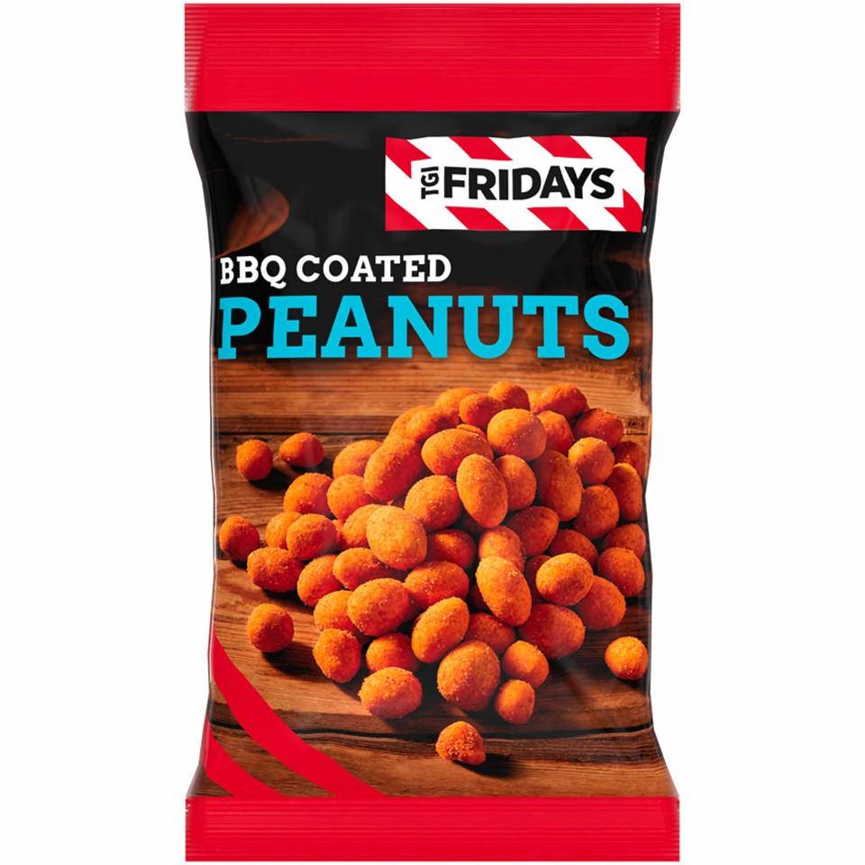 Tgi Fridays Bbq Coated Peanuts