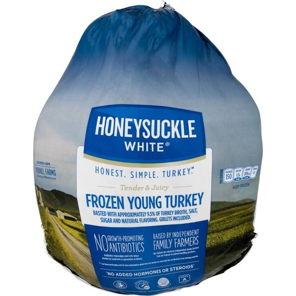 Honeysuckle, Frozen Turkey, 26-28 Lb Honeysuckle, Fresh Basted Turkey With Timer, 20-24 Lbs