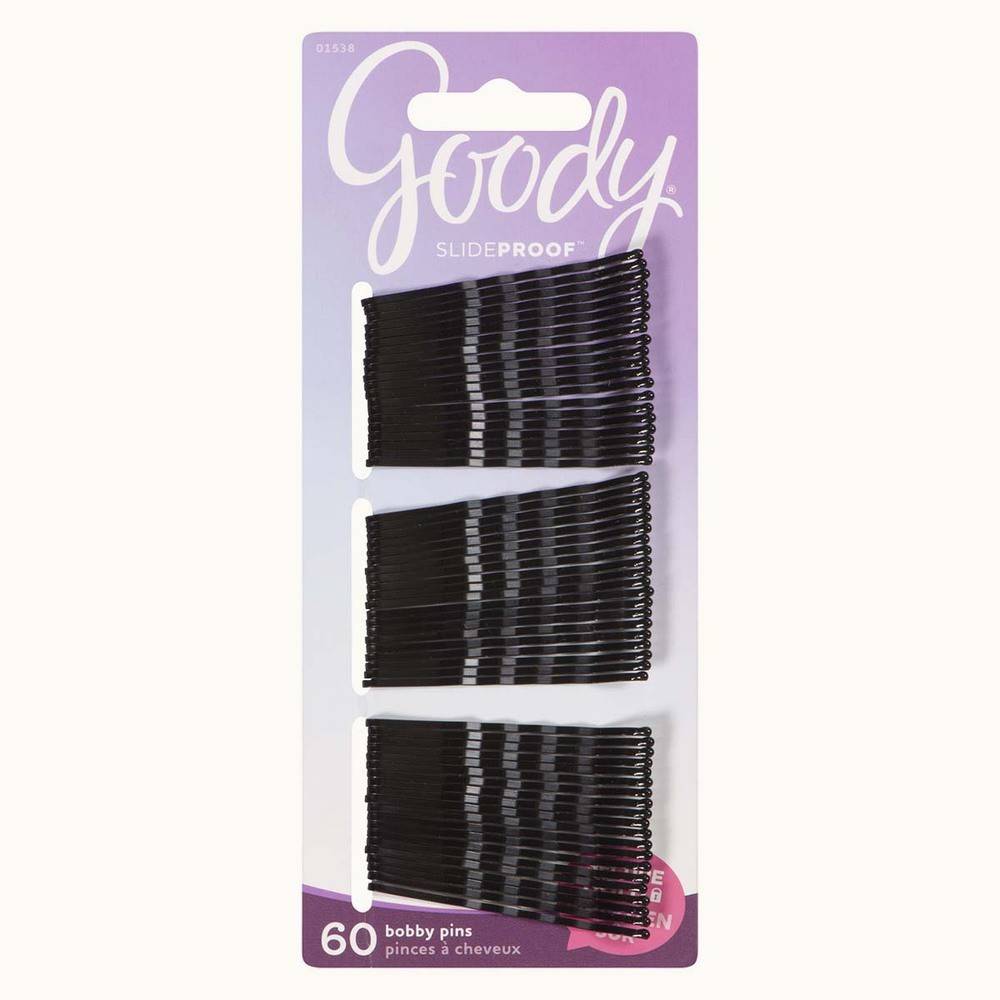 Goody Bobby Pins Black (pkg of 60)