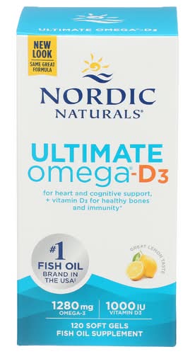Nordic Naturals Ultimate Omega D3