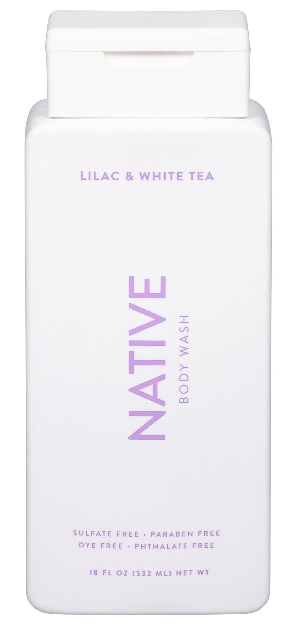 Native Body Wash, Lilac-White Tea (18 fl oz)