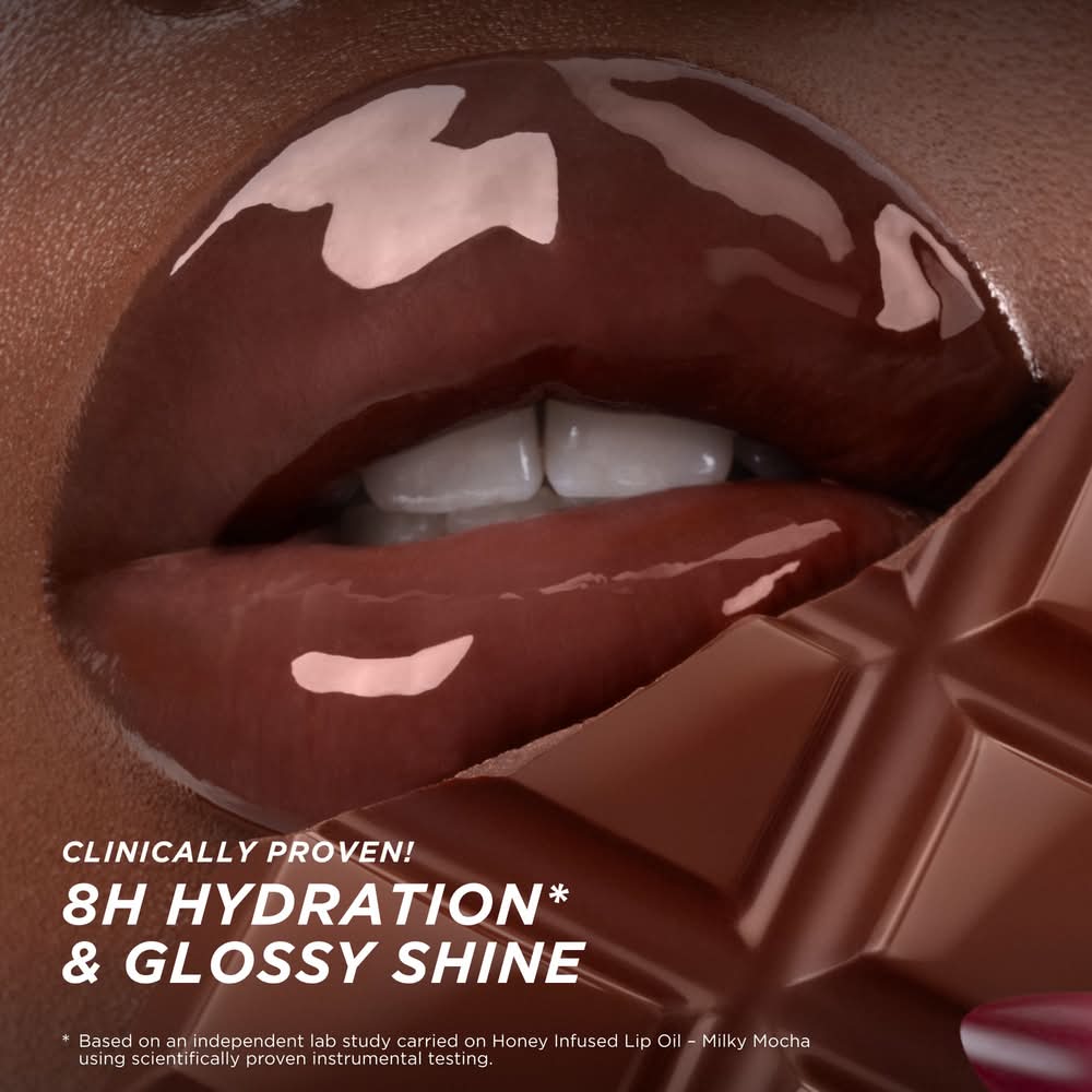 Gisou Honey Infused Hydrating Lip Oil Milky Mocha | Postmates