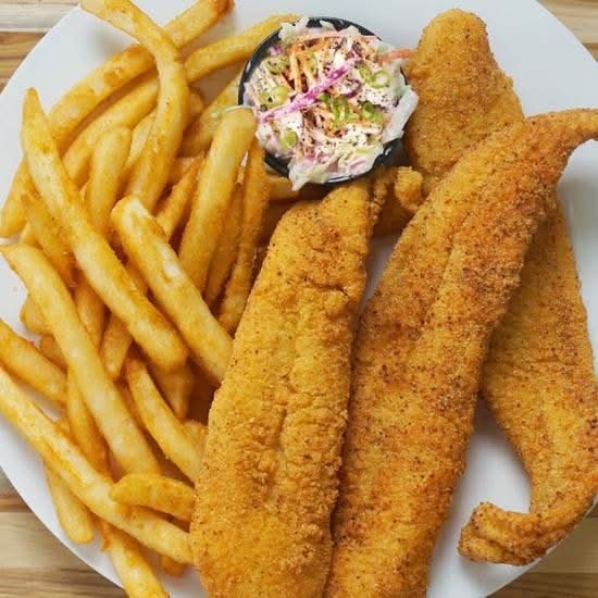 Fried Fish Special - 2pc Whiting or Trout Fish