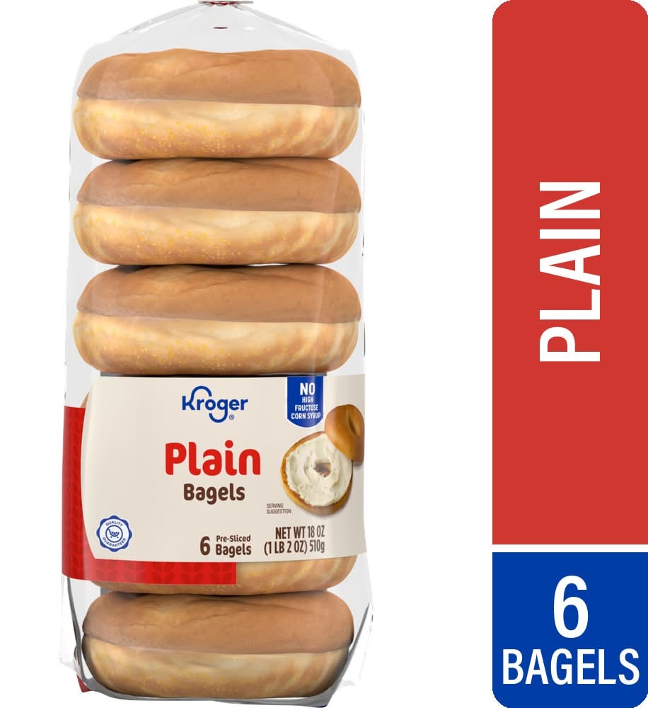 Kroger® Plain Bagels