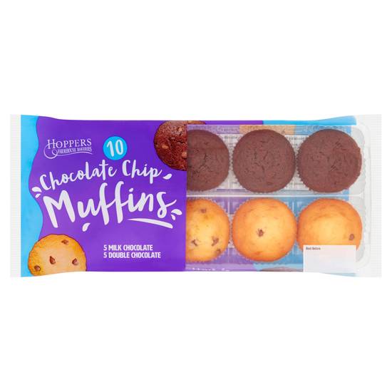 Hoppers 10pk Chocolate Muffins
