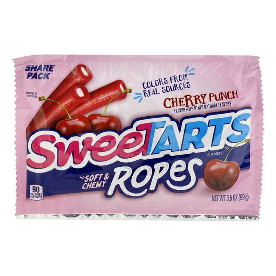 Sweetarts Ropes Soft & Chewy Cherry Punch Candy