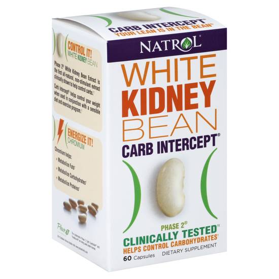 Natrol Carb Intercept White Kidney Bean Dietary Supplement (60 ct)