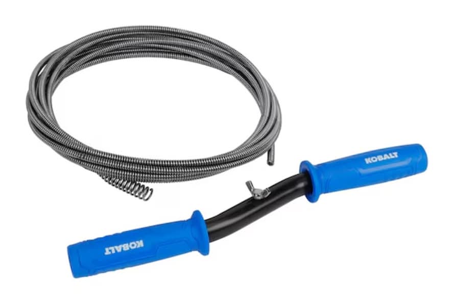 Kobalt 1/4-in x 15-ft High carbon wire Hand auger for Sink