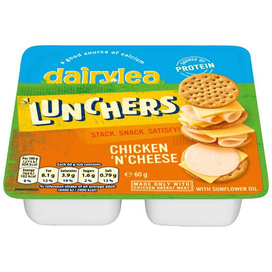 Dairylea Lunchers Chicken & Cheese Convenience Meals (60g)