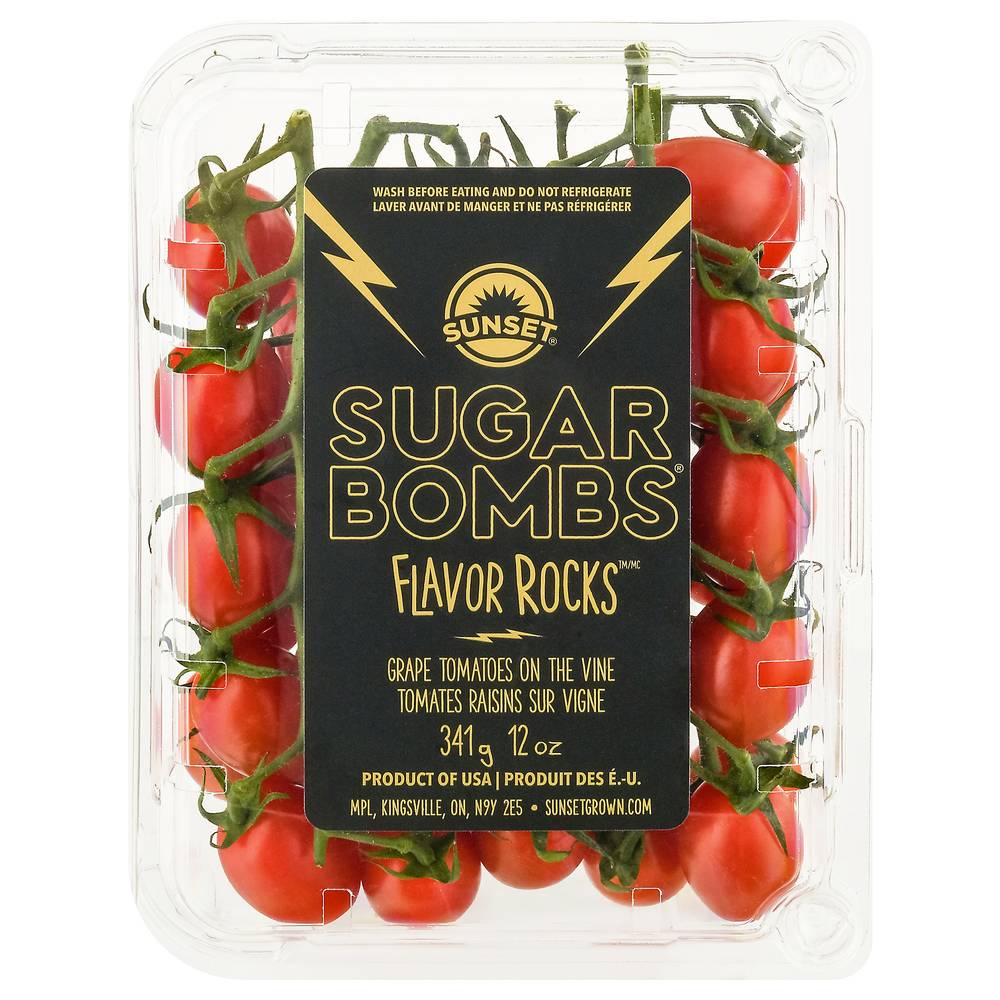 Sunset Sugar Bombs Rocks Grape Tomatoes