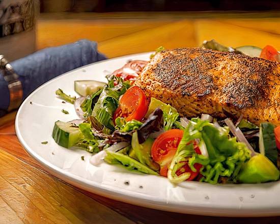 Blackened Salmon Salad