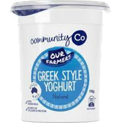 Community Co Our Farmers Greek Style Natural Yoghurt (1kg)