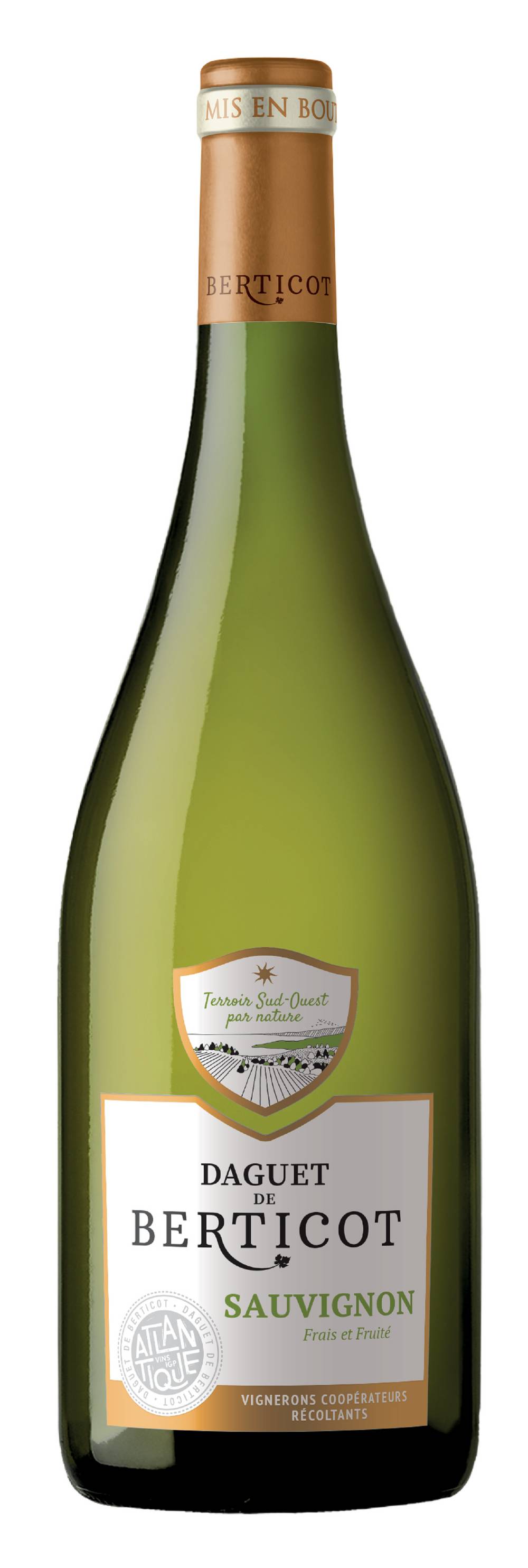 Daguet de Berticot - Vin atlantique igp sauvignon blanc (750ml)