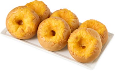 Asiago Bagels 6 Count - Ea