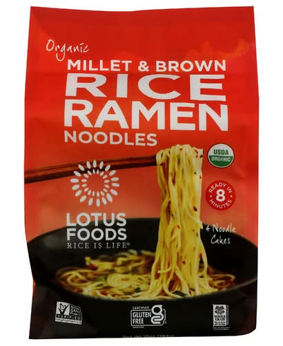 Lotus Foods Organic Millet & Brown Rice Ramen