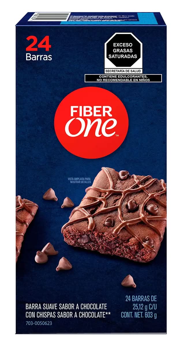 Fiber One · Brownie de chocolate (24 un)