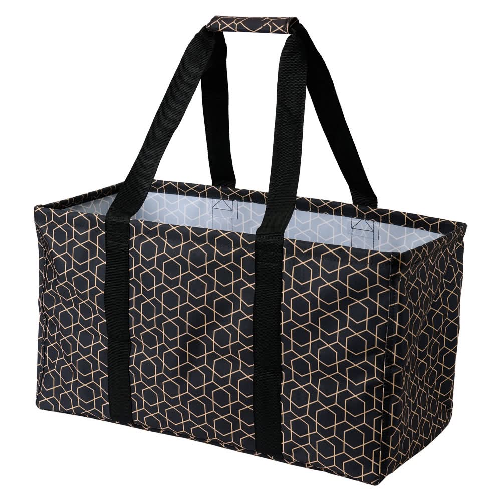 LIVE IN STYLE Foldable Utility Tote - Geometric