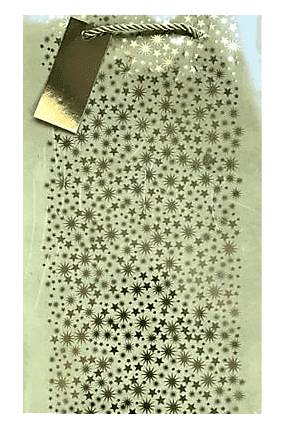 The Gift Wrap Company Golden Sky Pillar Bag (2.1 oz)