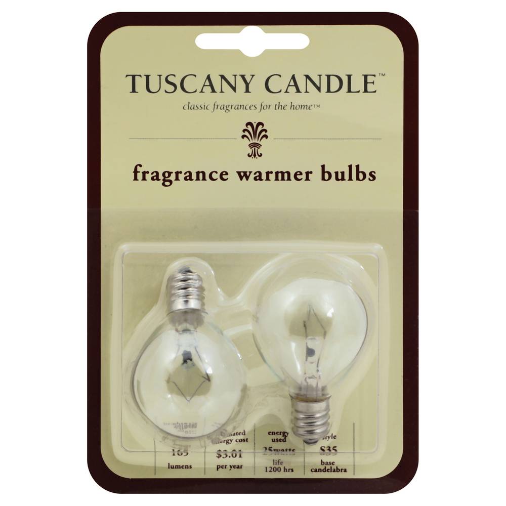 Tuscany Candle Fragrance Warmer Bulbs (0.8 oz)