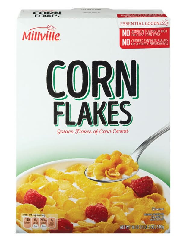 Millville Corn Flakes Cereal