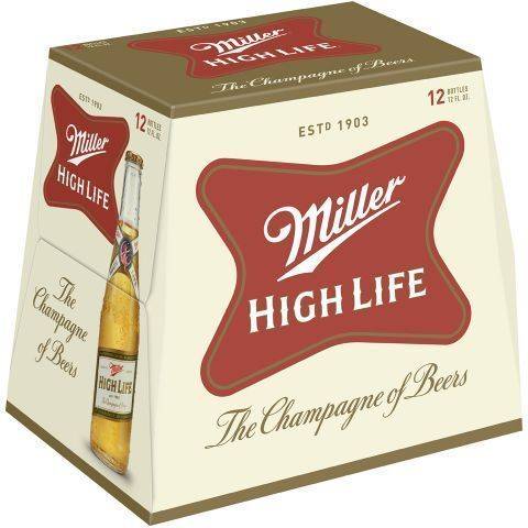 Miller High Life 6 Pack 12oz Bottle