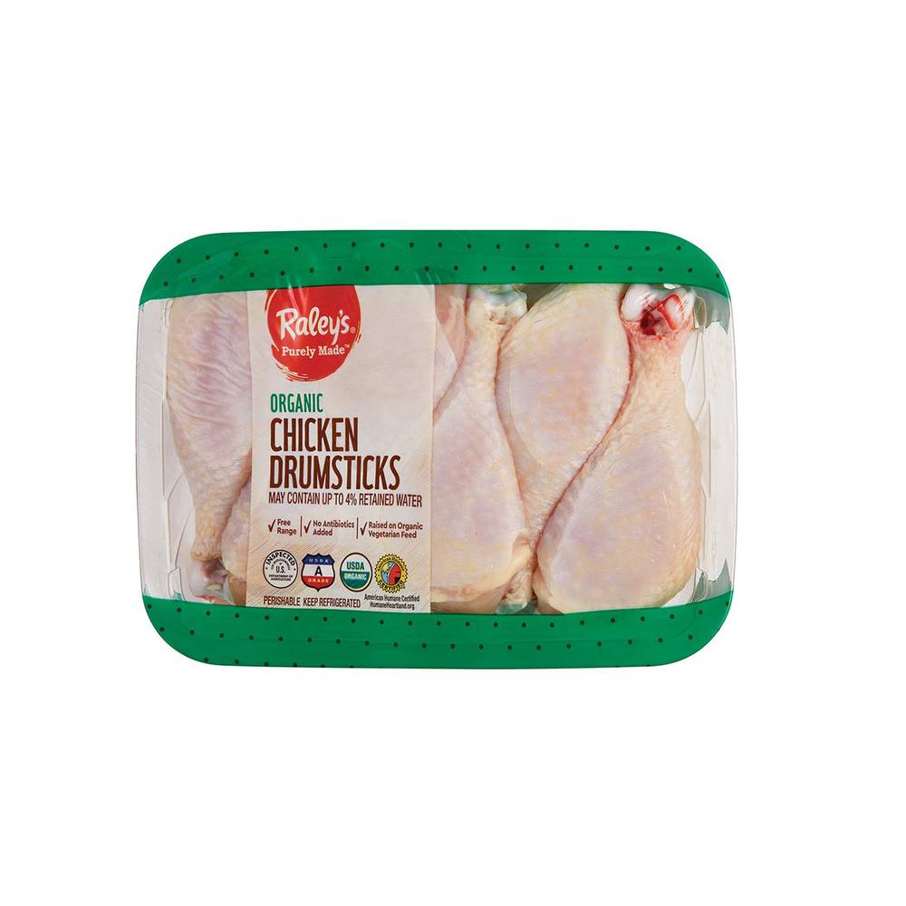Raley'S Purely Made Organic Chicken Drumsticks Per Pound