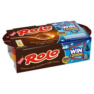 Rolo Milk Chocolate & Toffee Crème Dessert 2X65G