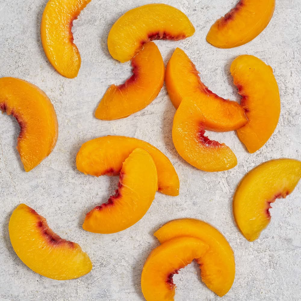 Sliced Peaches