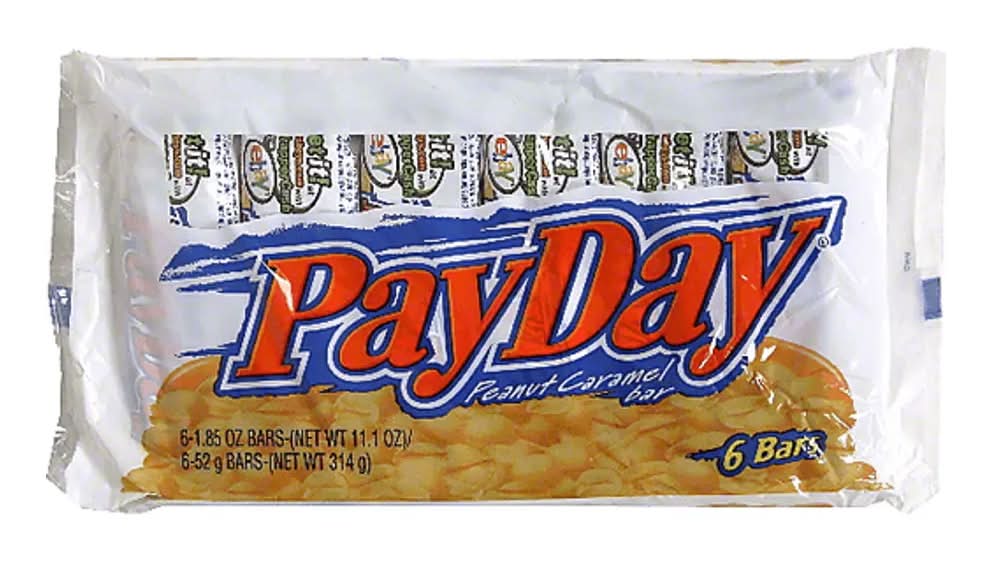 Payday Peanut Caramel Bar - 6 Pack